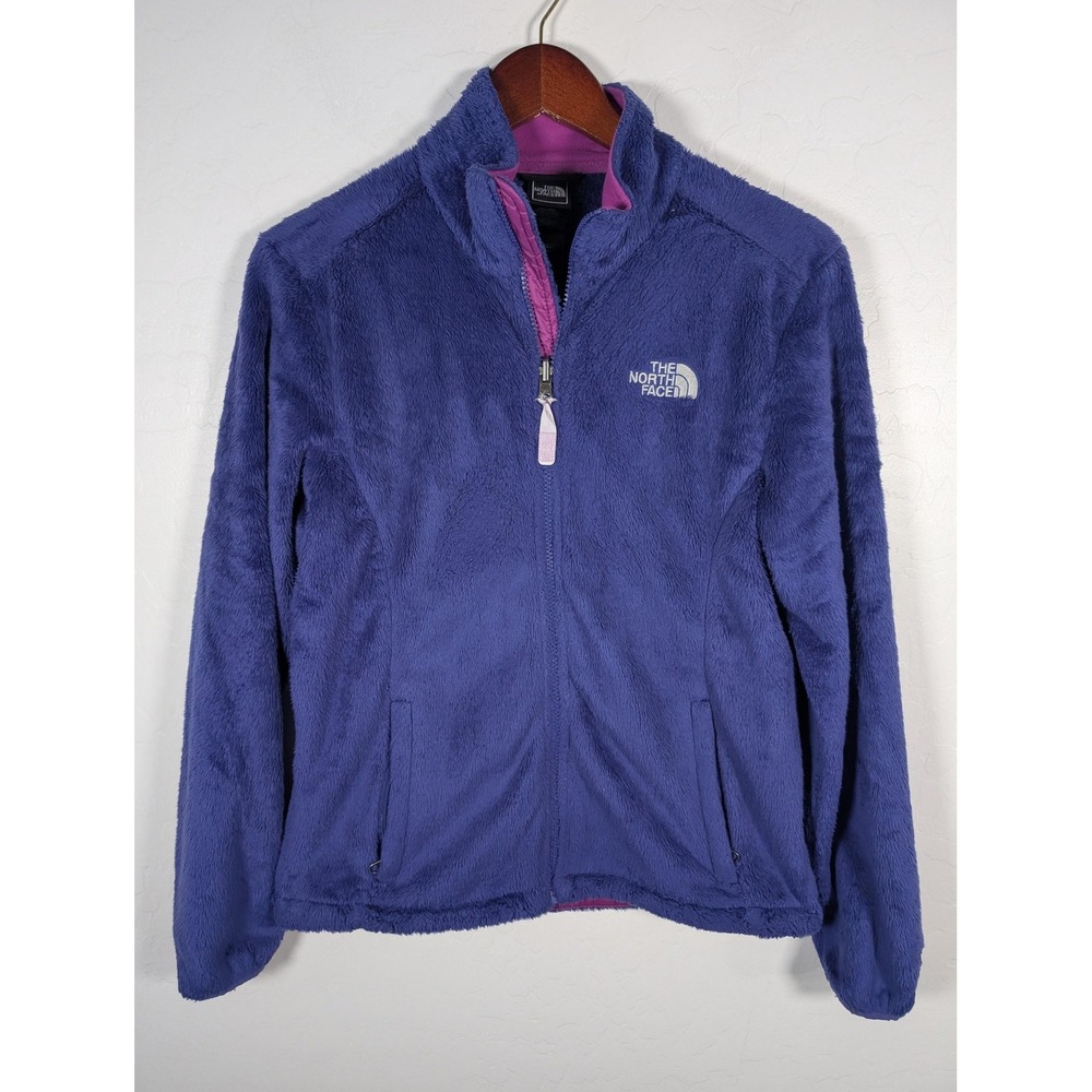 The North Face‎ Jacket Womens Small Purple Pink Osito Fleece Full Zip Plush